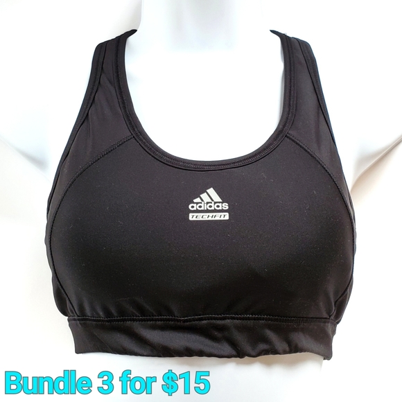 adidas Other - Adidas Black TechFit Sports Bra XS